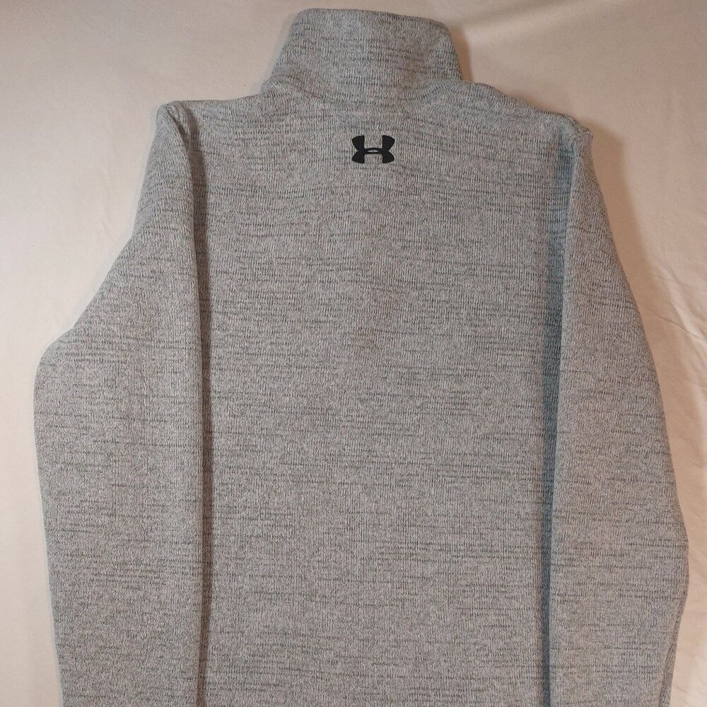 Men's Under Armour Gray Specialist Henley 2.0 Long Sleeve Pullover Size Small - Picture 3 of 15